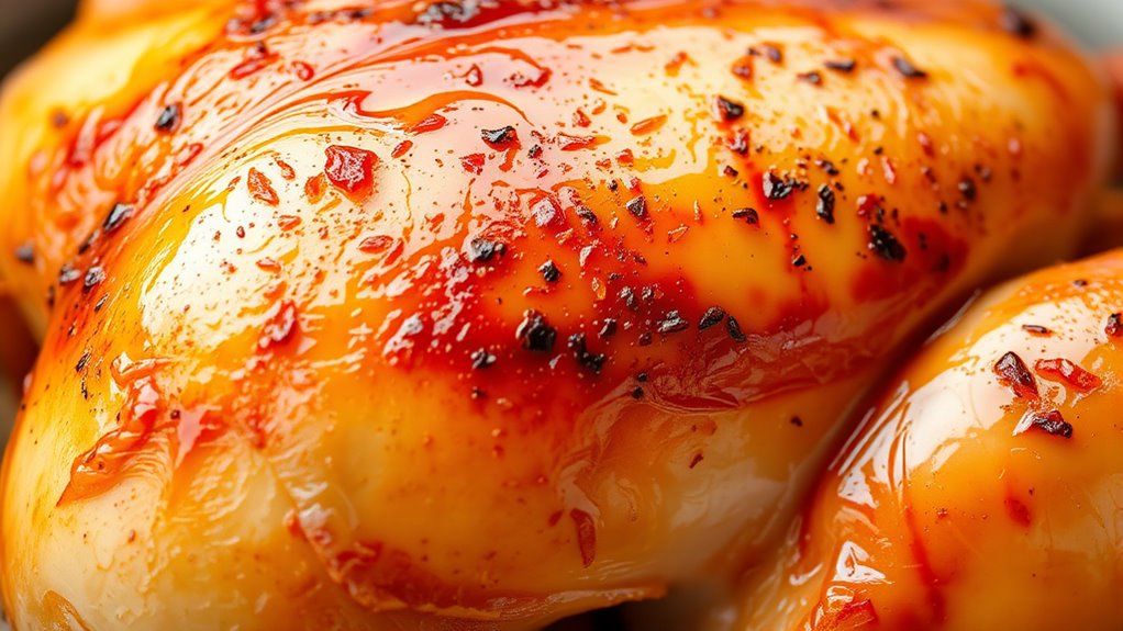 rotate food for even cooking