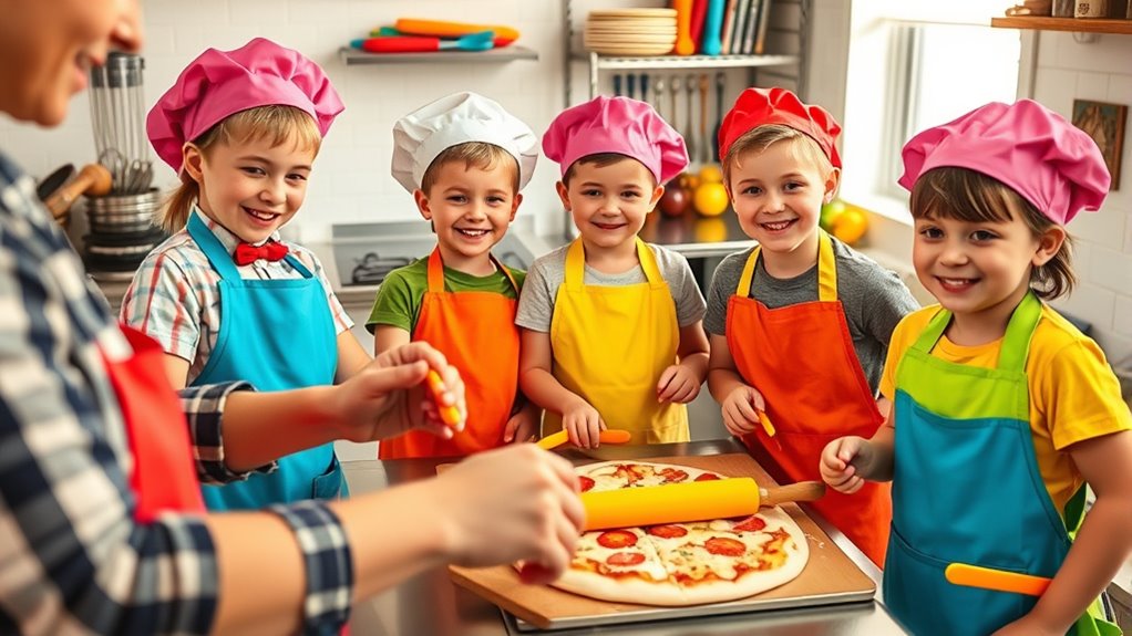 safe and skillful kitchen handling