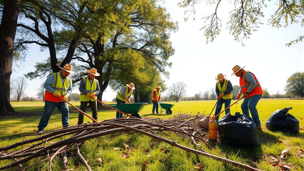 safe debris removal practices