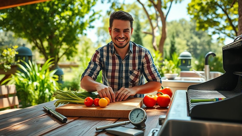 safe outdoor food handling