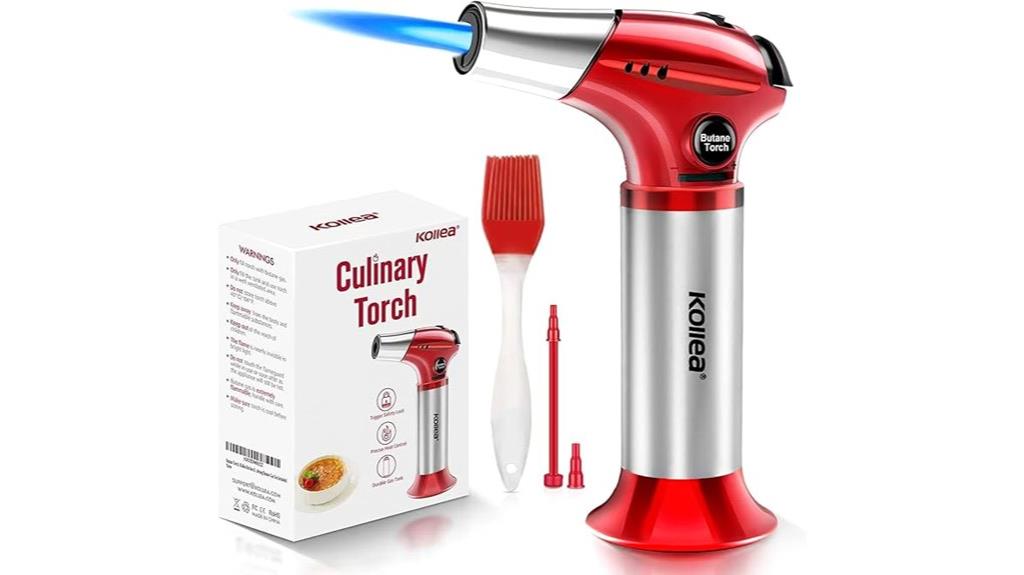 safety lock adjustable flame