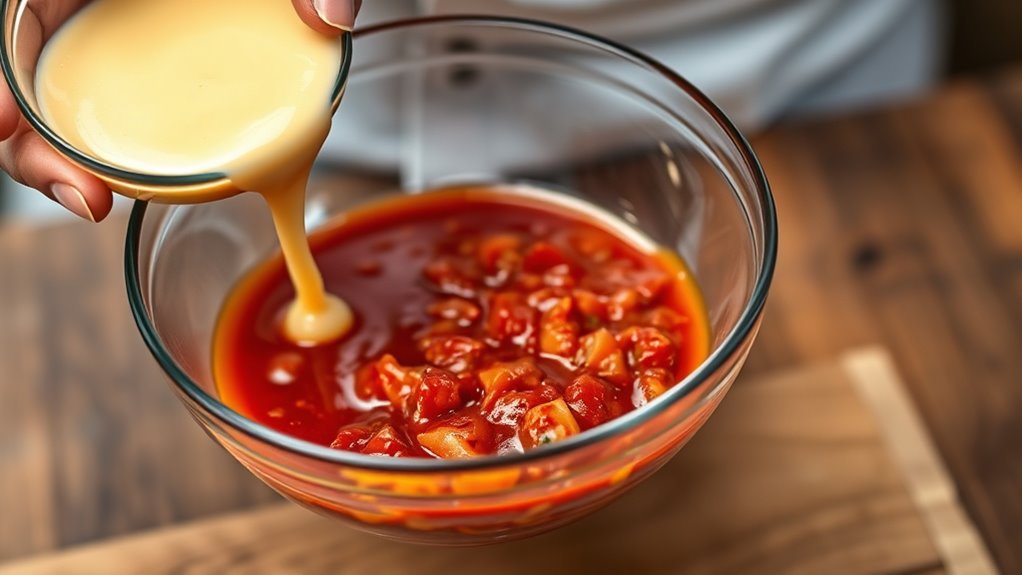 sauce textures and consistencies