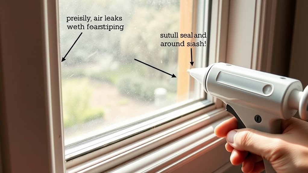 seal gaps for energy efficiency