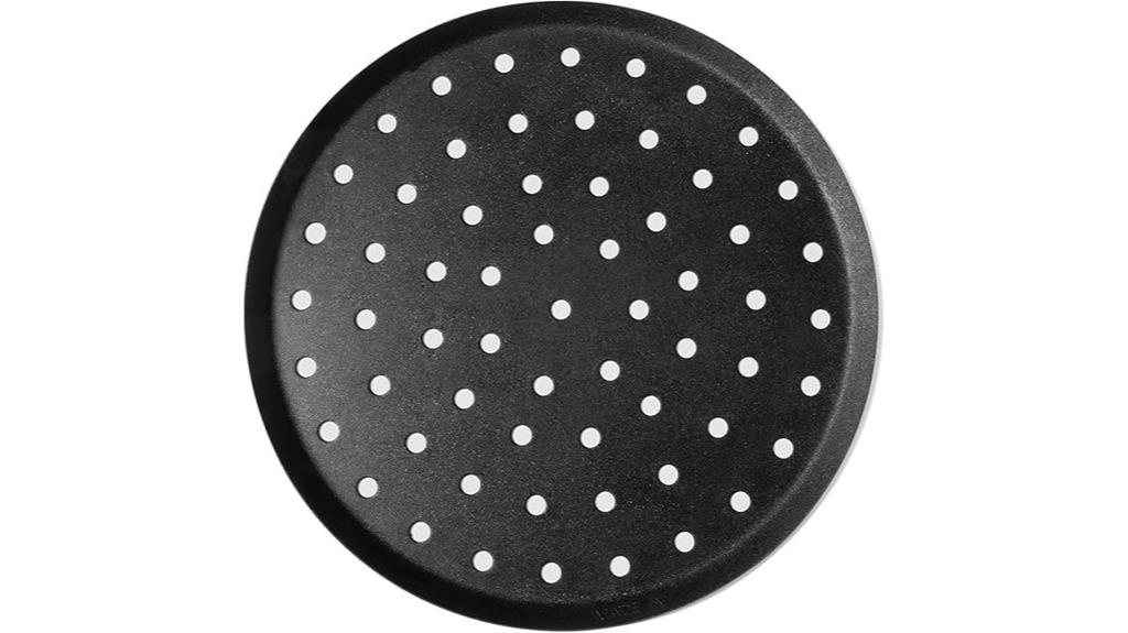 seasoned carbon steel pizza