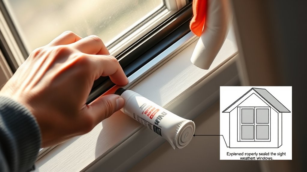 select appropriate sealing materials