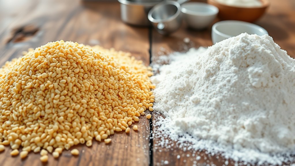 semolina offers higher nutrients