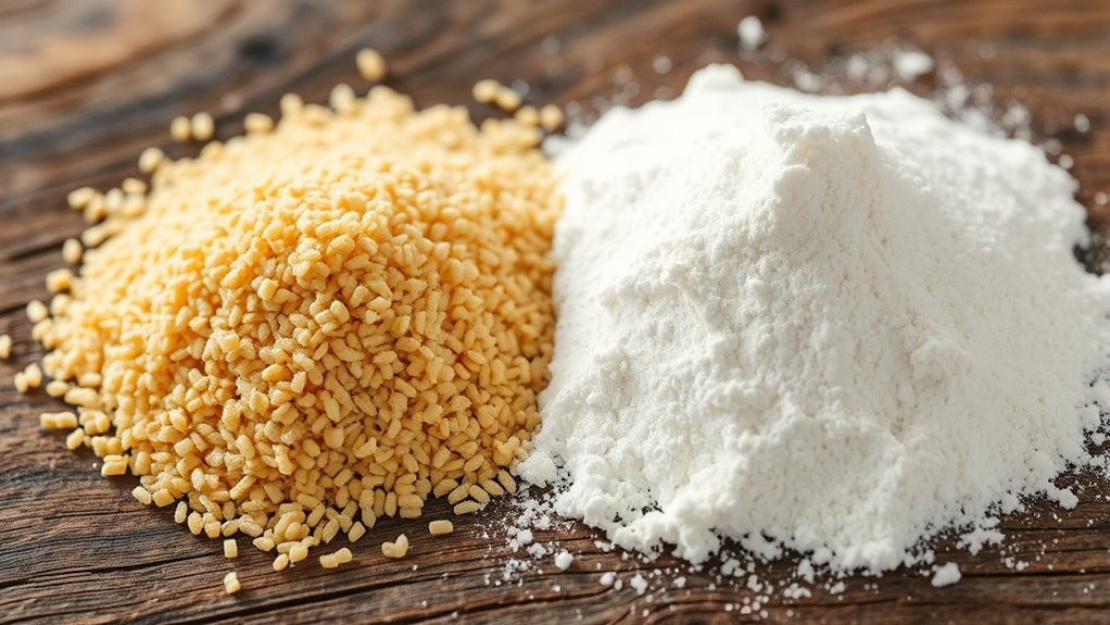 semolina s coarse gluten rich