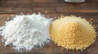semolina versus flour comparison