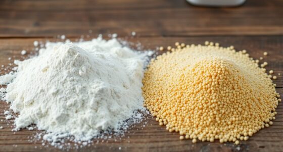 semolina versus flour comparison