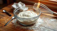 signs of undermixed dough