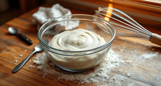 signs of undermixed dough