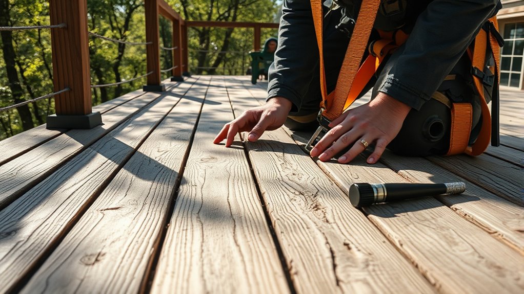site assessment for deck stability