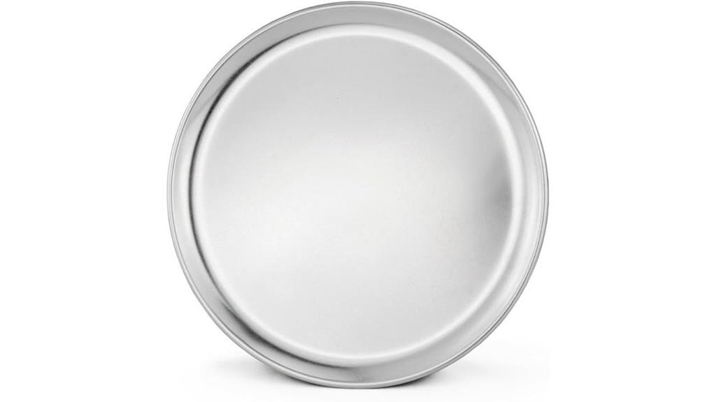 six pack aluminum pizza trays