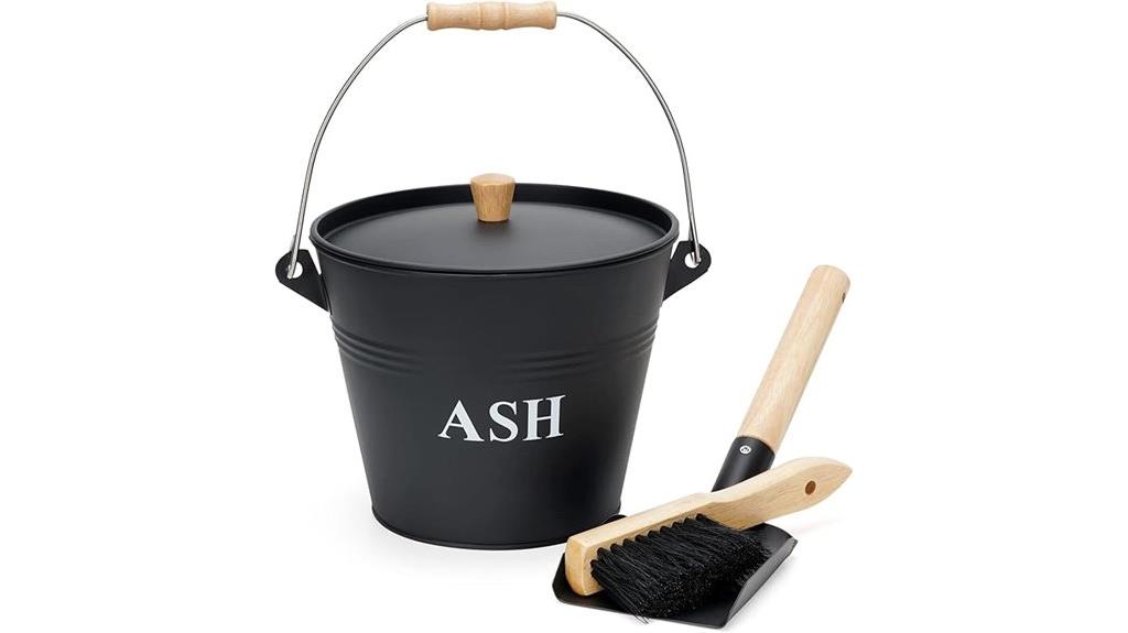 small ash bucket set
