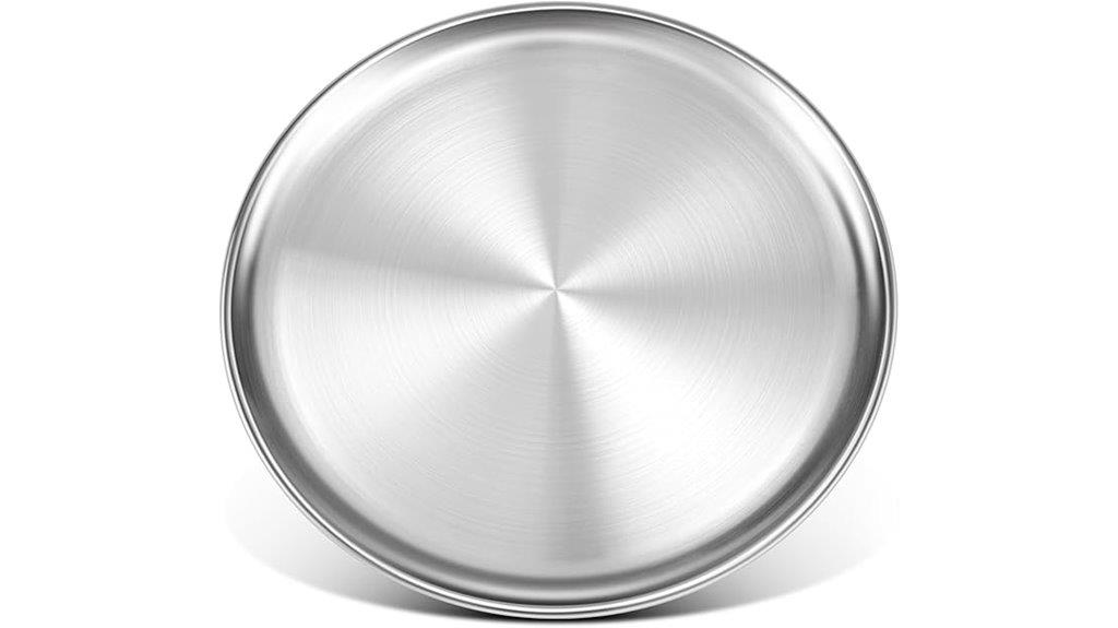 stainless steel 16 inch pan