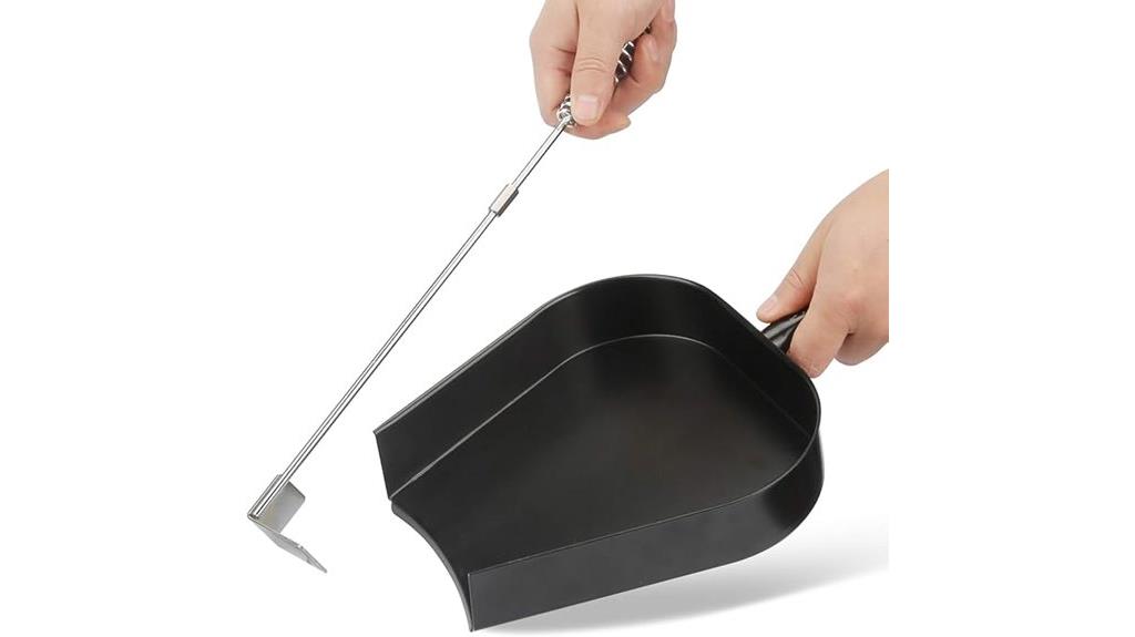 stainless steel ash removal tool