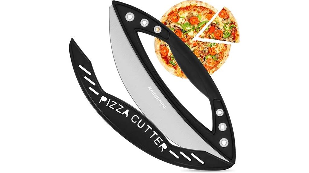 stainless steel pizza cutter