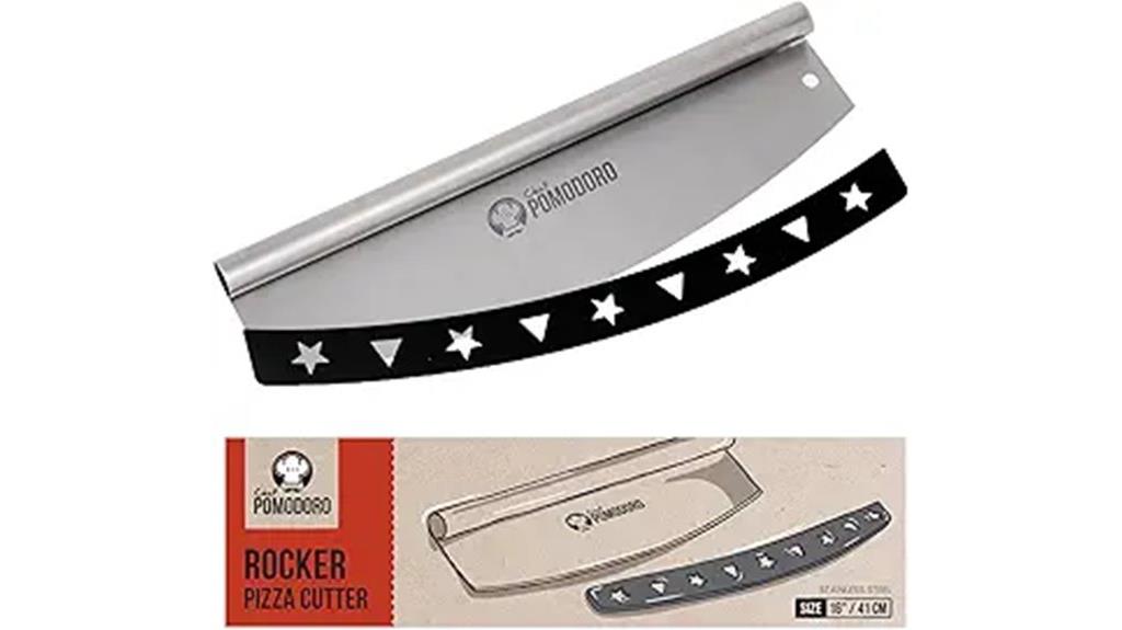 stainless steel pizza cutter