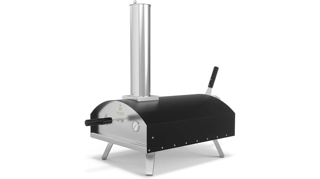 stoke 16 inch outdoor pizza oven