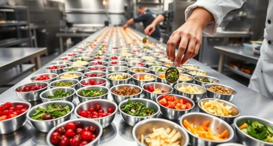 streamlined topping preparation process