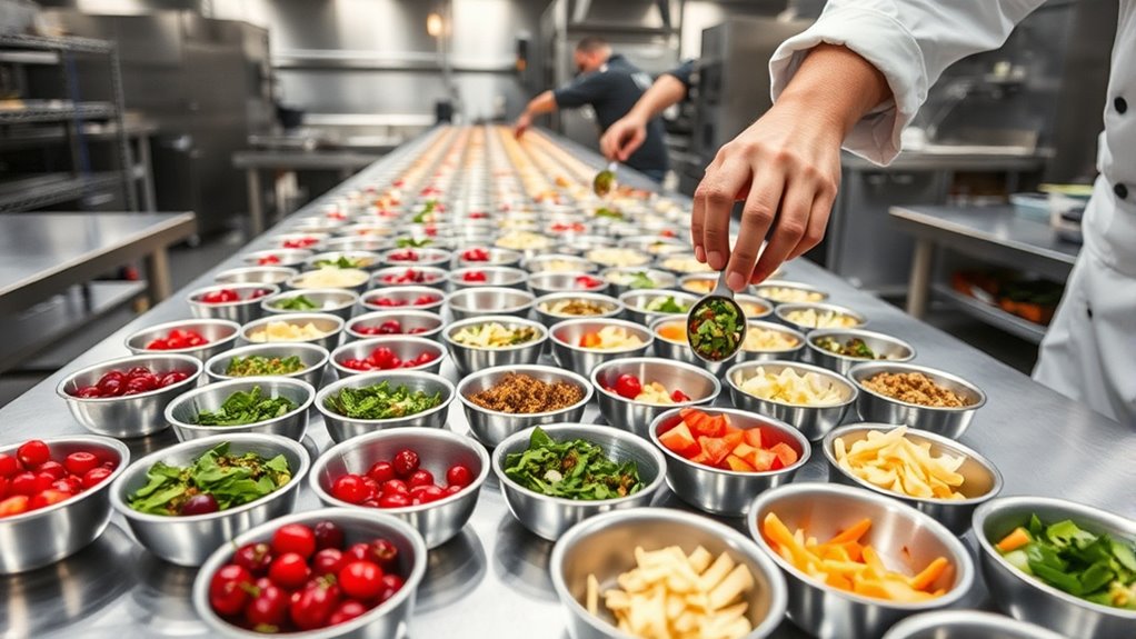 streamlined topping preparation process