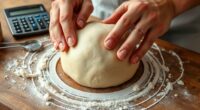 stretching dough without tearing