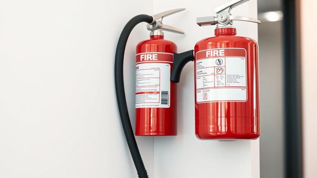 use extinguisher aim sweep