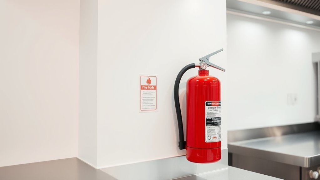 use extinguisher for small fires