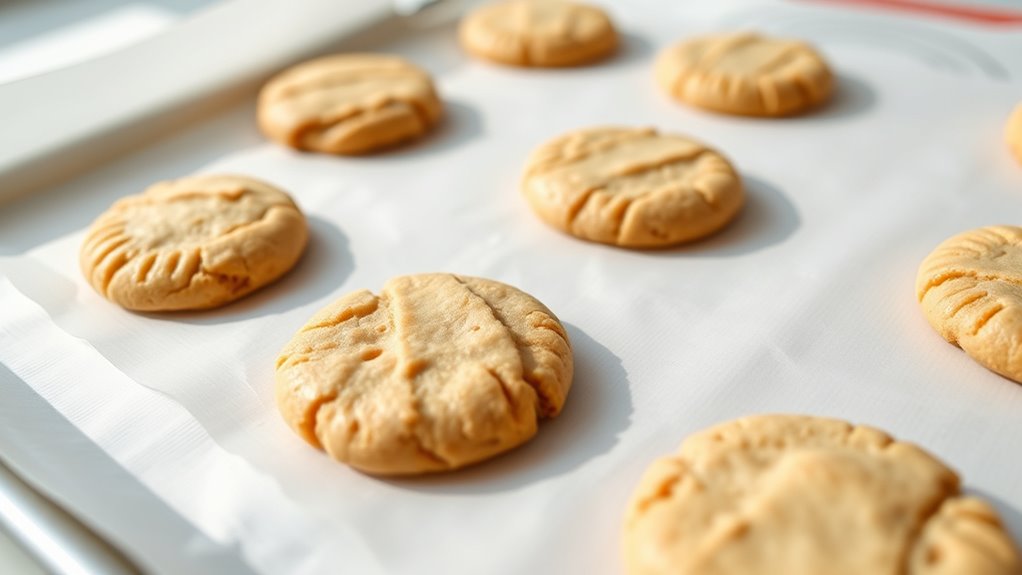 use parchment hydrate dough