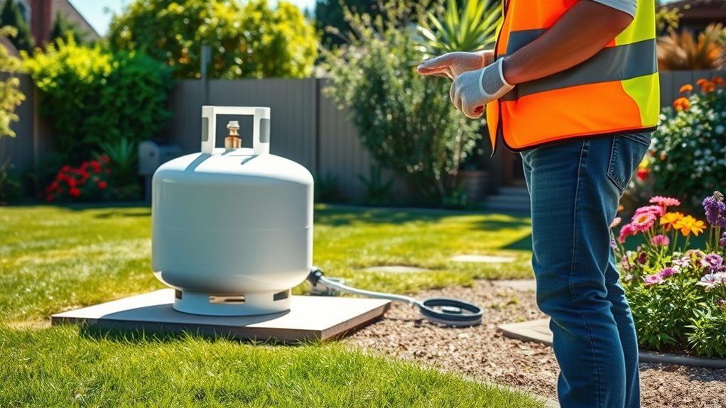 use propane in well ventilated areas