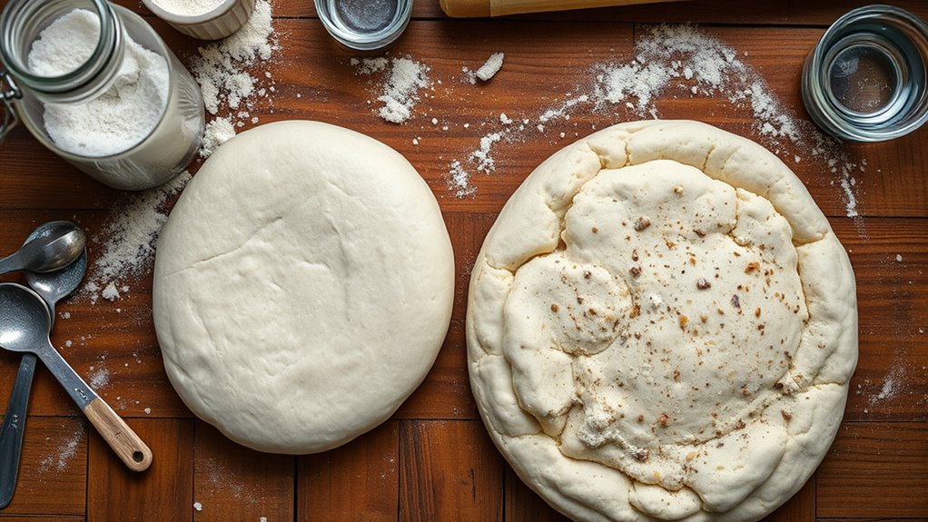 use proper flour types
