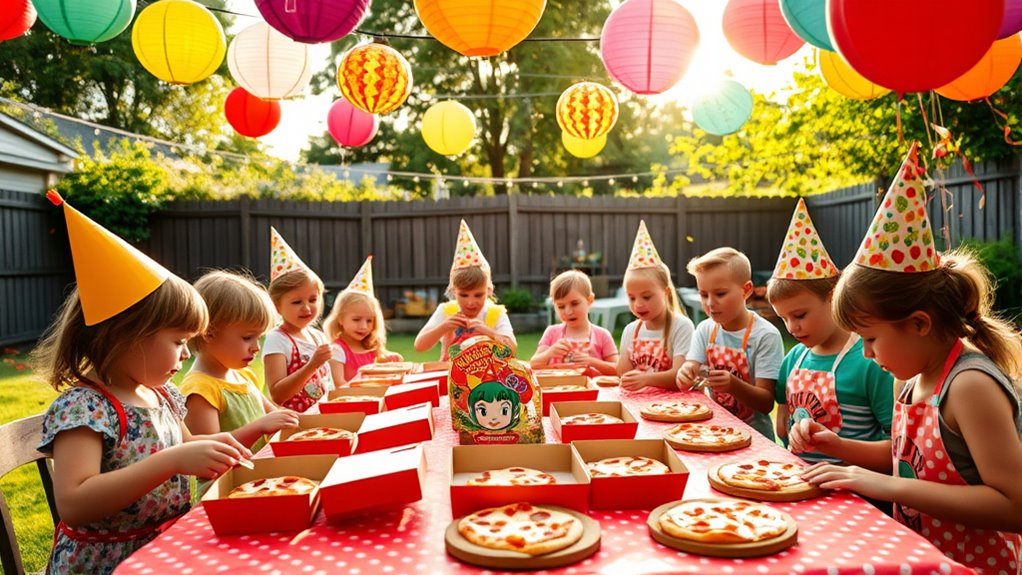 vibrant themed party decorations