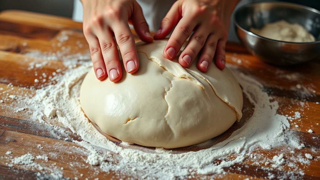 warmth improves dough elasticity