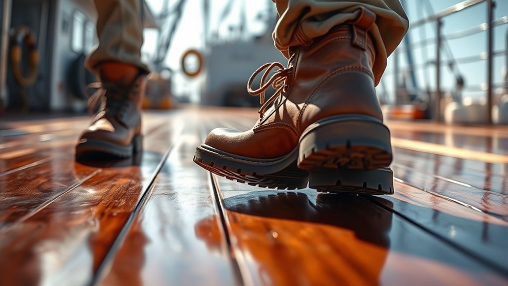 wear slip resistant supportive shoes