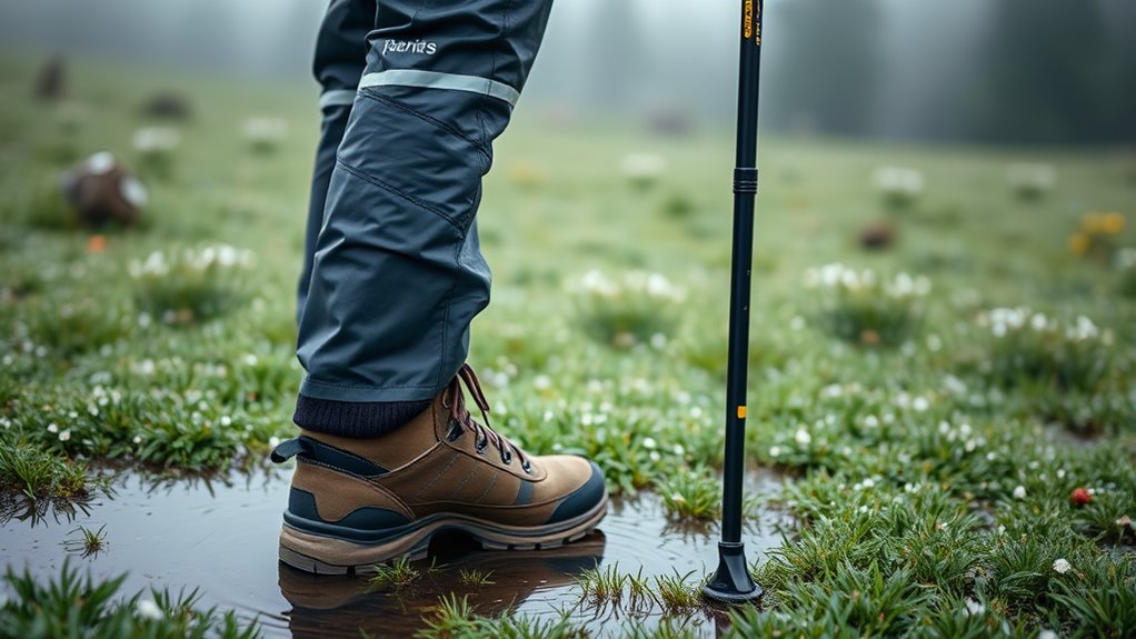 wear waterproof outdoor clothing