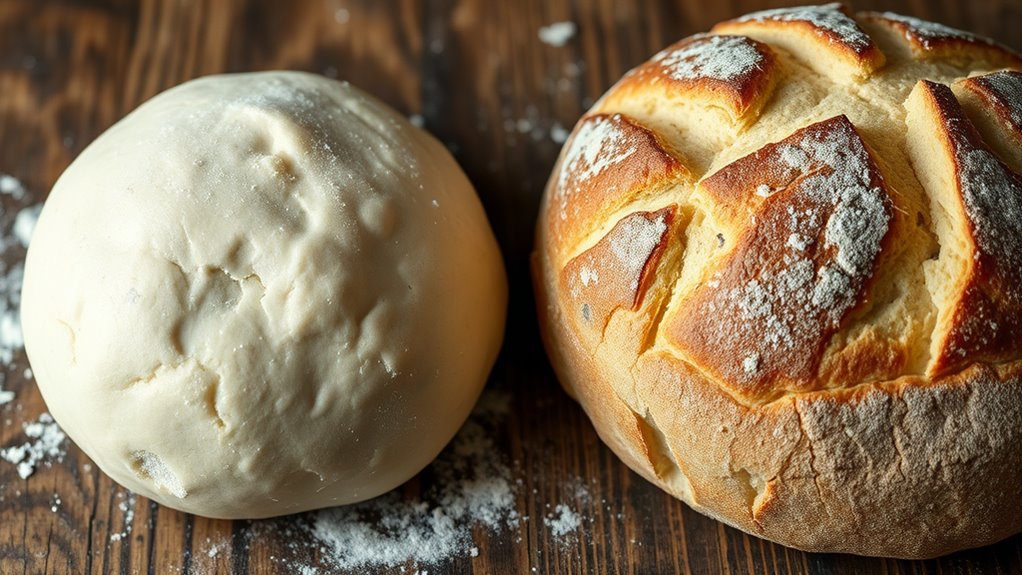 yeast sourdough pizza differences
