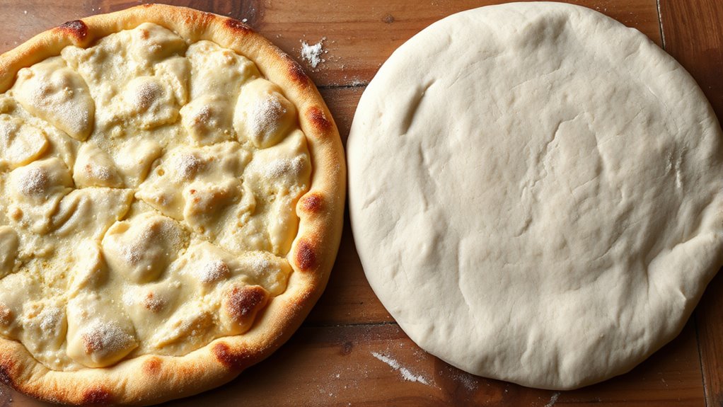 yeast sourdough pizza techniques
