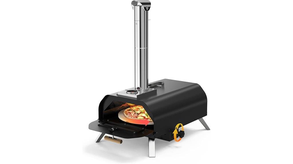12 inch outdoor pizza oven