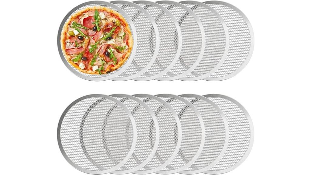 12 inch pizza pan set