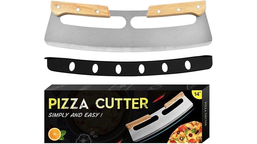14 inch stainless pizza cutter