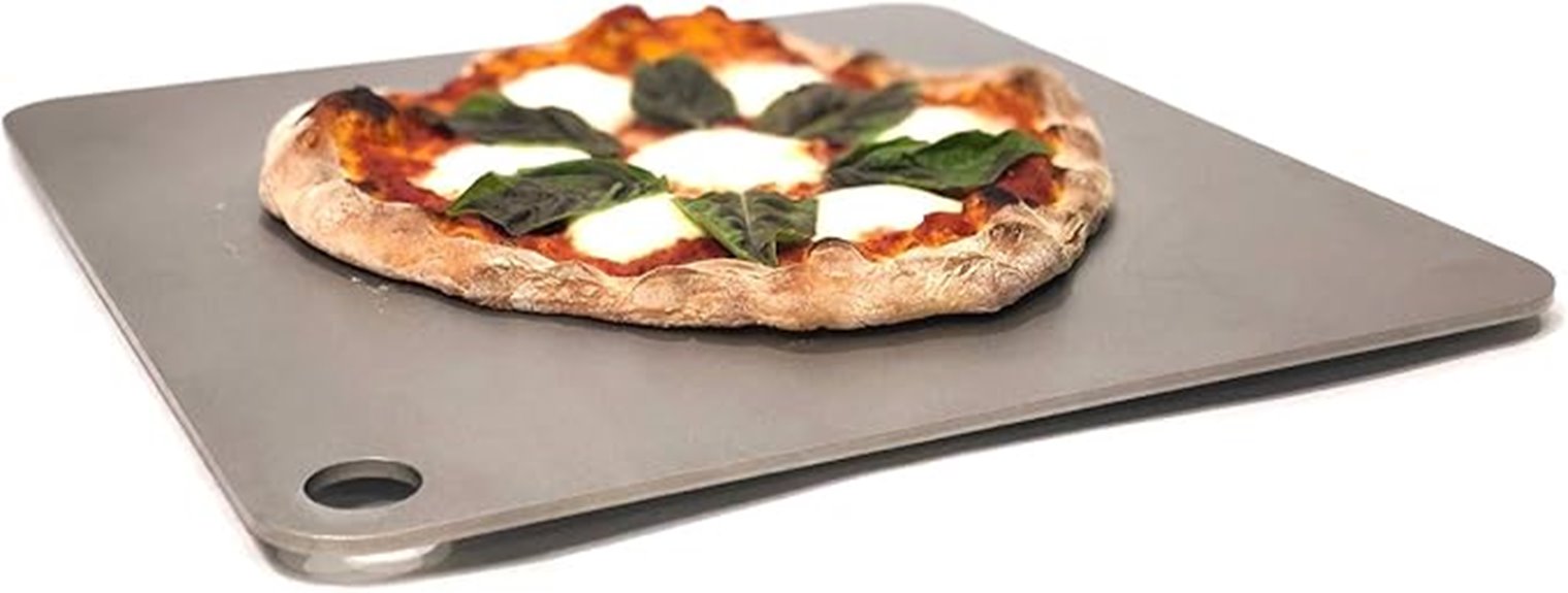 16x16 pizza steel plate