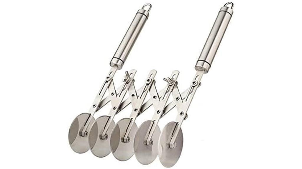 adjustable stainless pastry cutter