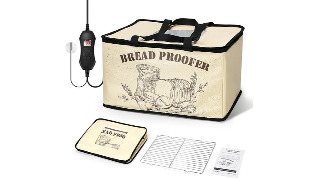 adjustable temperature bread proofing