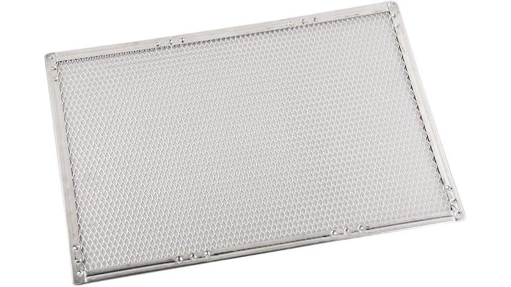 aluminum pizza baking screen