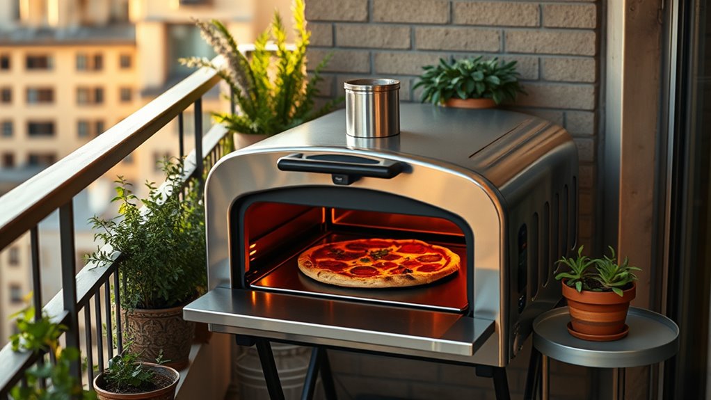 balcony pizza oven considerations