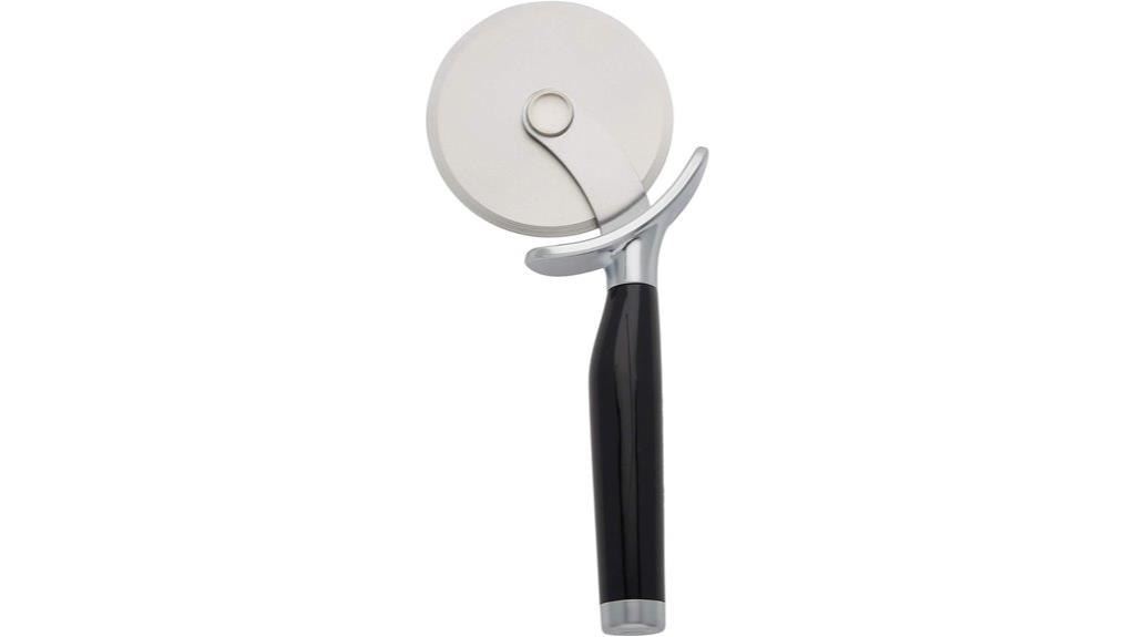 black 9 inch pizza wheel