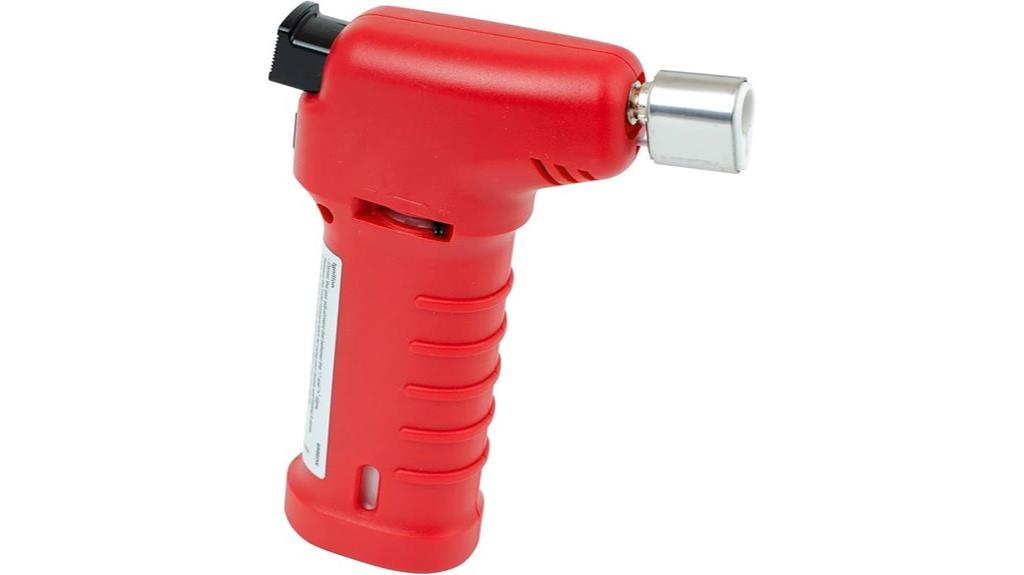 blue custom butane torch