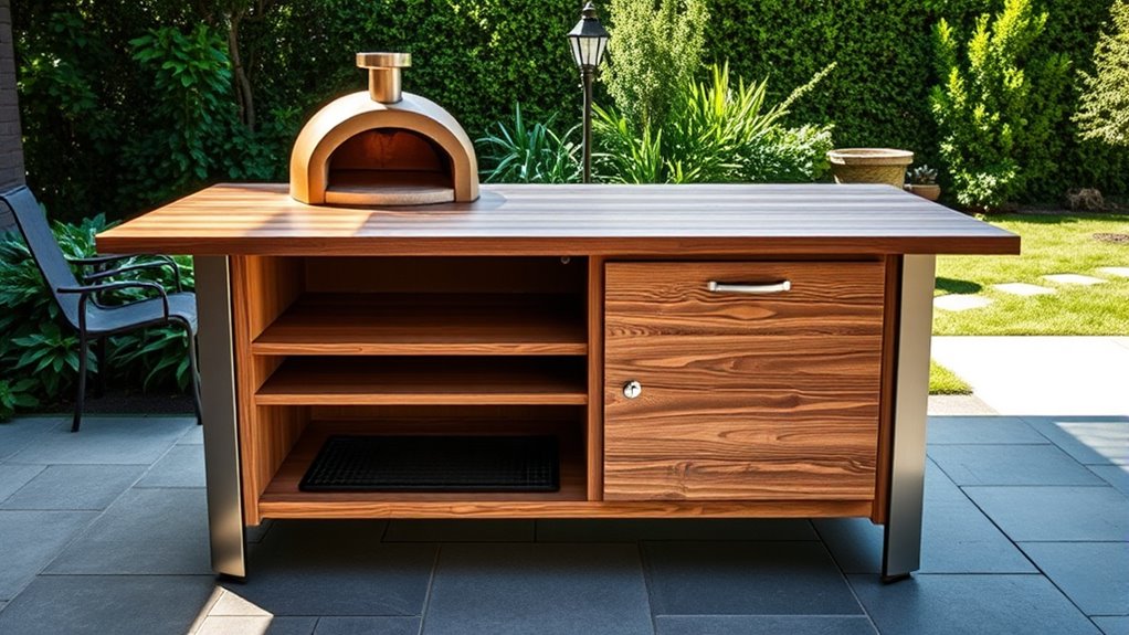 choosing the right outdoor pizza station