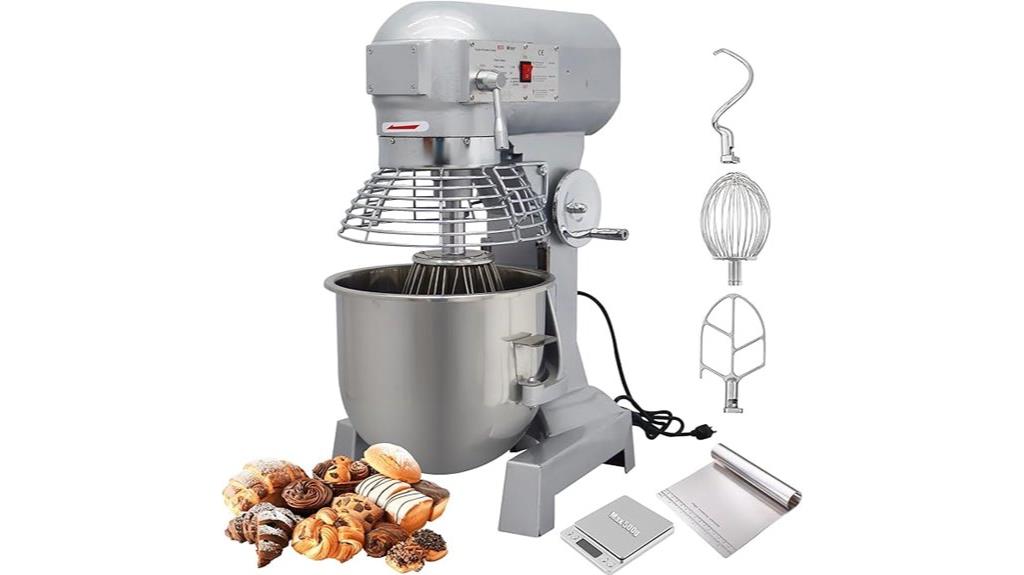 commercial dough mixer