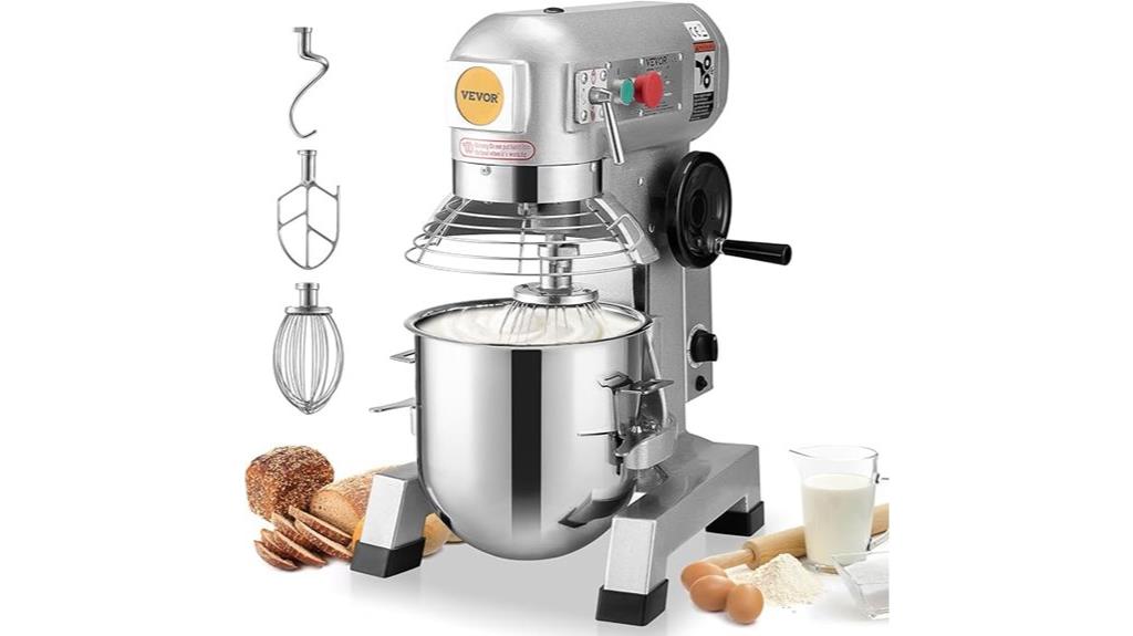 commercial mixer 15 qt